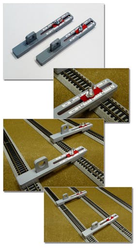 Proses PT-N-01 N Dime regolabili per montaggio binari flessibili, N