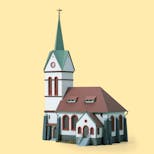 Auhagen 11370 Cattedrale con campanile