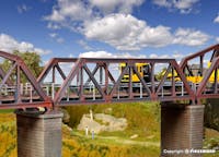 Kibri 39701 Ponte ferroviario in ferro per linea a un binario