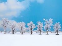 Noch 25075 Alberi inverno 7 pz. 8-10 cm