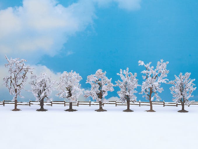 Noch 25075 Alberi inverno 7 pz. 8-10 cm