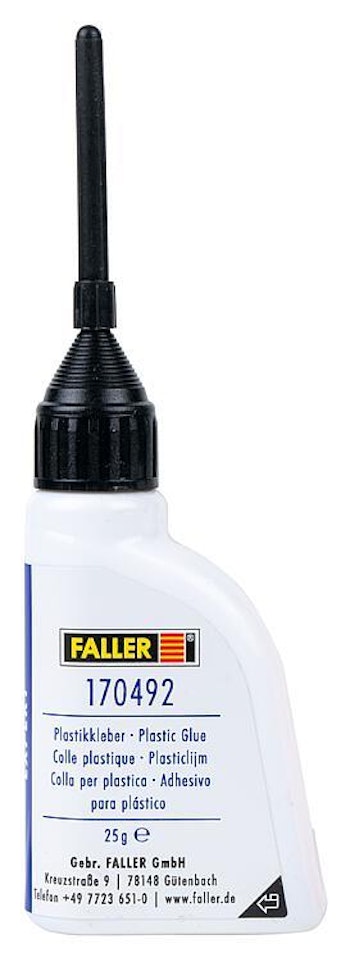 Faller 170492DAIT Colla per plastica Expert con applicatore, 25 ml