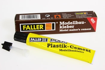 Faller 170495 Colla per plastica con applicatore, 17 g