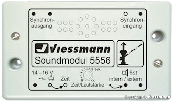 Viessmann 5556 Modulo sonoro per art. 5100 - 5104 - 5900 Passaggio a livello