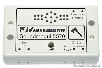 Viessmann 5570 Modulo sonoro per art. 1515 Boscaiolo taglialegna