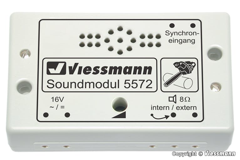 Viessmann 5572 Modulo sonoro per art. 1548 - 5141 motosega
