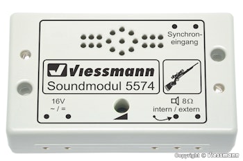Viessmann 5574 Modulo sonoro per art. 1529 Cacciatore con fucile