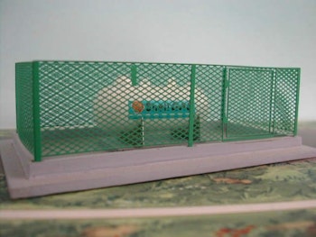 Simplon Model 197M Serbatoio gas con recinzione per abitazioni montato e verniciato