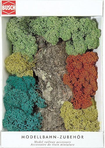 Busch 7101 Lichene e corteccia di sughero
