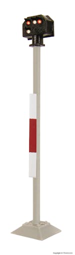 Viessmann 4727 Segnale luminoso di stop a colori, alto, con tecnologia multiplex