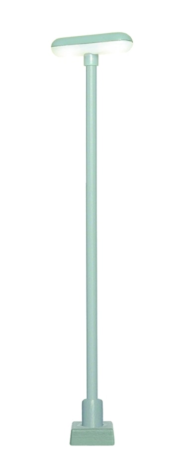 Viessmann 63641 Lampione stradale con due Led a luce bianca, 70 mm, scala H0