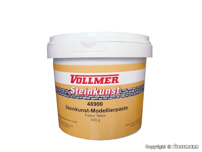 Vollmer 48900 Pasta modellabile colore naturale, 500 gr