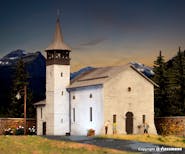 Kibri 38813 Chiesa St. Anthony's Chapel di Saas-Grund (Svizzera)