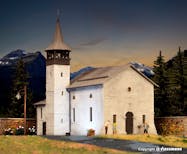 Kibri 38813 Chiesa St. Anthony's Chapel di Saas-Grund (Svizzera)