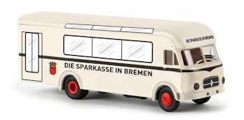 Brekina 57753 Furgone Borgward B 4500 'Sparkasse Bremen'