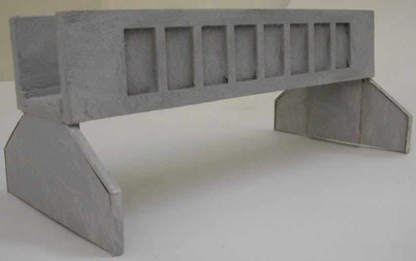 Simplon Model 418K Ponte ferroviario in cemento armato a binario unico