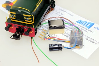 Zimo FS-218-215/MS480R Decoder Sound DCC 8 pin suoni originali FS 218-215 diesel Badoni