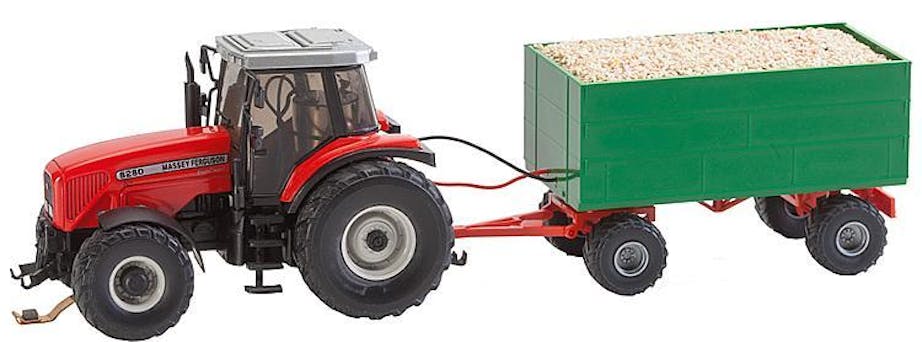 Faller 161588 Car System Trattore agricolo con rimorchio