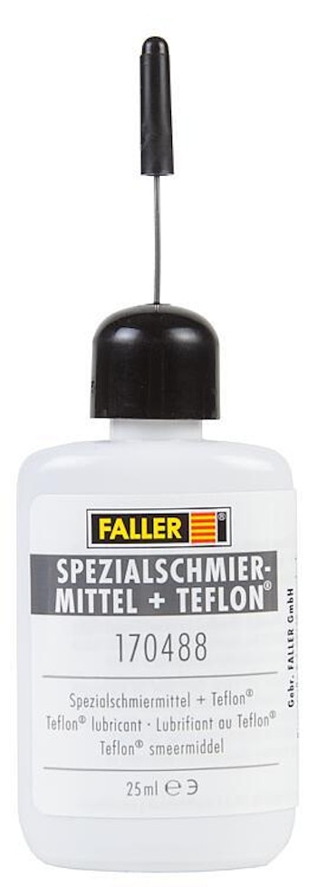 Faller 170488 Olio speciale a base di Teflon® con applicatore, 25 ml
