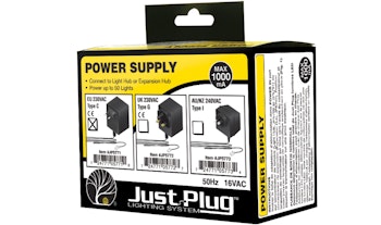 Woodland Scenics JP5771 Trasformatore Power supply 230 V, 50 Hz - Just Plug™ Lighting System