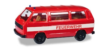 Herpa 012591 MiniKit  auto VW T3 minibus vigili del fuoco