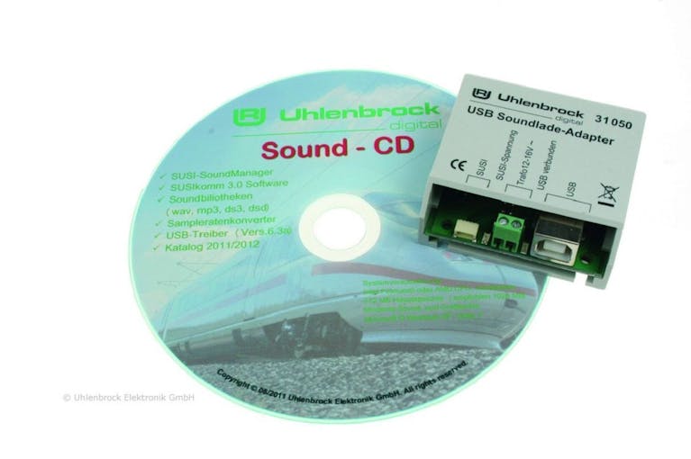 Uhlenbrock 31050 Modulo programmatore di suoni per decoder sonori IntelliSound