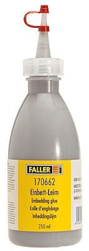 Faller 170662 Colla grigia speciale per massicciata, 250 ml