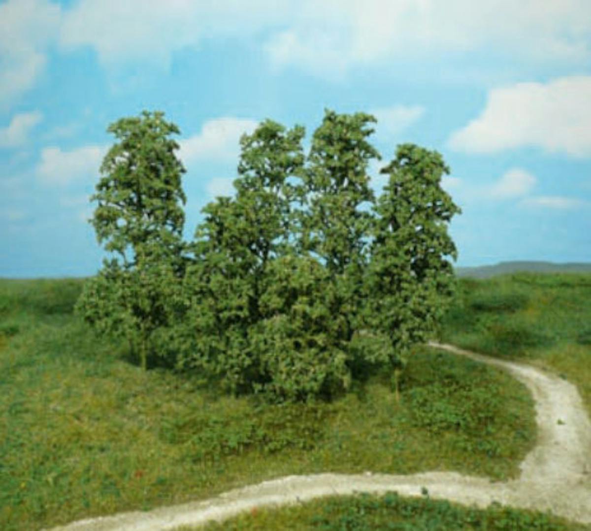 Albero Singolo HEKI 1350M Scala HO E N – Verde Medio, Altezza 11 Cm