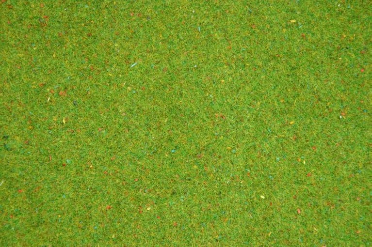 Jordan 109 Tappeto erboso verde fiorito 300 x 100 cm