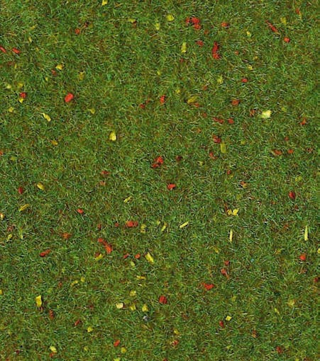 Heki 30921 Tappeto erboso verde fiorito 75 x 100 cm