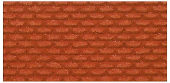 Heki 70032 Muro in pietra rossa, 2 pz. 28 x 14 cm