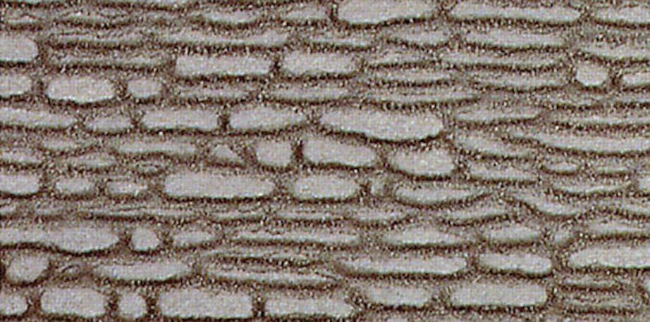 Heki 70052 Muro in pietra rustica, 2 pz. 28 x 14 cm