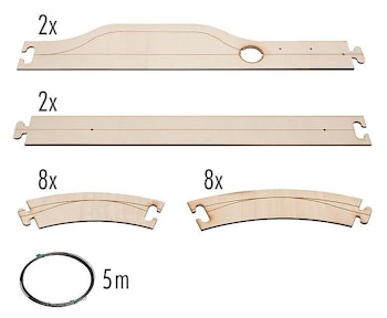 Faller 161900 Car System Laser-Street set base elementi di strada