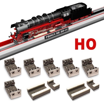 Proses RR-HO-01 Banco prova per locomotive H0 DC e DCC