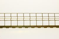 Tecnomodel R-084 Parapetto ringhiera per ponti con mancorrenti, in ottone, 400 mm