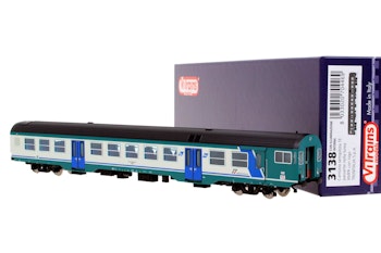 Vitrains 3138 FS carrozza semipilota TE passante MDVC livrea XMPR di 2 cl. con logo Trenitalia ep.V