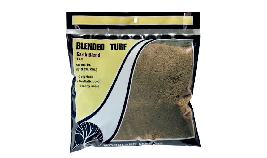 Woodland Scenics T50 Blended Turf Earth Blend in bustina da 886 cu cm