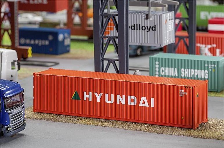 Faller 180849 Container 40' 'Hyunday'