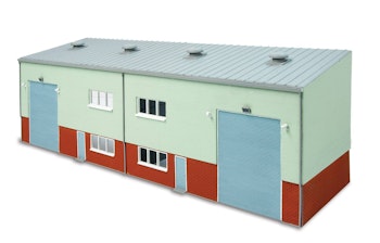 Peco SSM300 Edificio industriale modulare in kit di montaggio H0 Wills-Modern