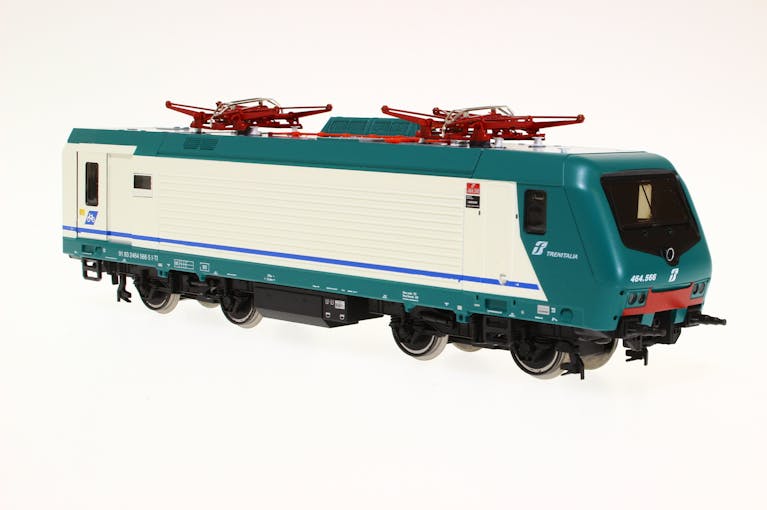 Vitrains 2147X FS Trenitalia E 464 566 livrea Xmpr locomotiva elettrica monocabina, ep.VI