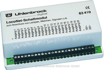 Uhlenbrock 63410 Modulo di commutazione LocoNet