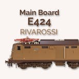 Almrose 4-30111 Main board per Rivarossi E424 con connettore decoder PLUX22
