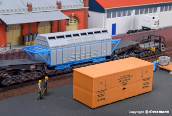 Kibri 16511 Container speciale e cassone in legno