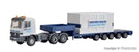 Kibri 13057 Trattore MB Actros con trailer carico di container BREUER & WASEL