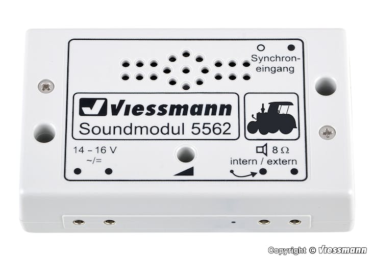 Viessmann 5562 Modulo sonoro per art. 1155 - 1167 trattore Lanz Bulldog