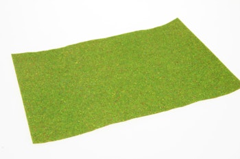 Heki 30805.3 Tappeto erboso verde medio fiorito 34 x 24 cm