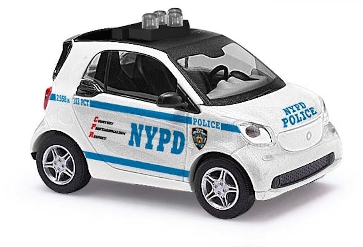 Busch 50715 Smart Fortwo 14 NYPD