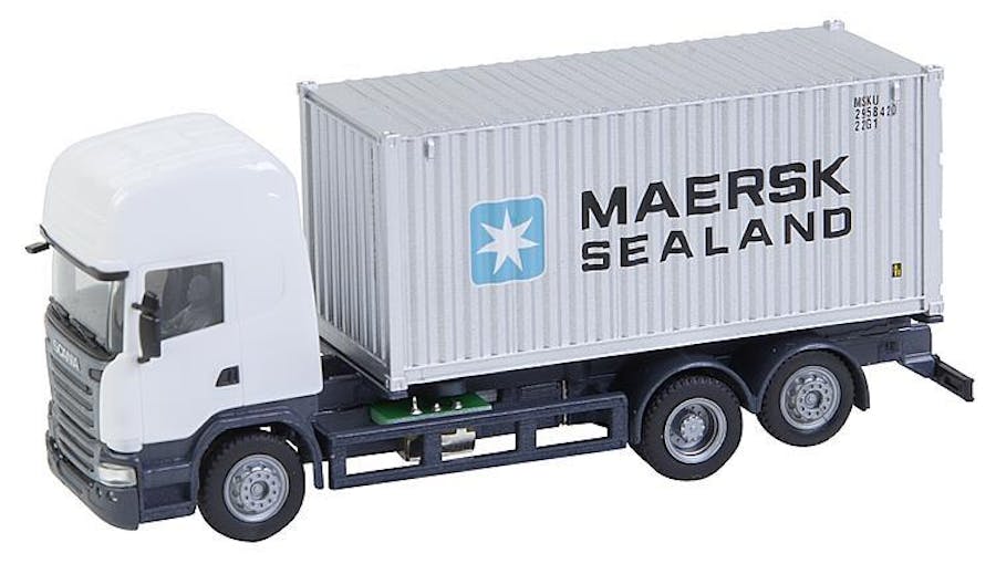 Faller 161598 Car System Scania R con container Maersk (HERPA)