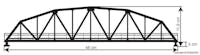 Kibri 39700 Ponte ferroviario in ferro per linea a un binario