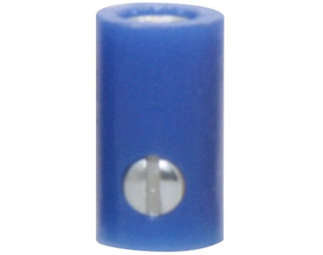 Brawa 3045 Presa femmina da 2,5 mm, colore blu, 10 pz.